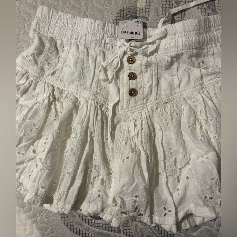 Free People Eyelet Skirt
